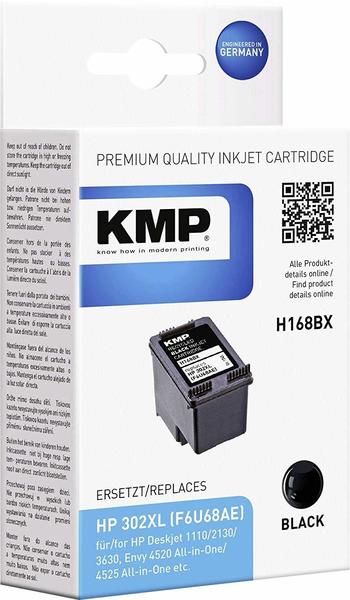 KMP H168BX ersetzt HP 302XL schwarz (1745,4001)