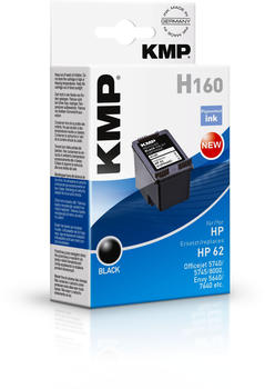 KMP H160 ersetzt HP 62 schwarz (1741,4801)