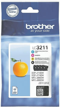 Brother LC-3211 Multipack 4-farbig (LC3211VALDR)