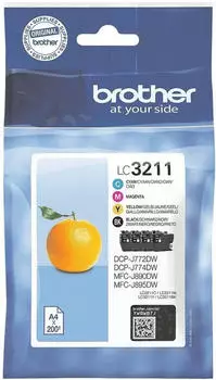 Brother LC-3211 Multipack 4-farbig (LC3211VALDR)