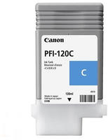 Canon Druckerpatrone PFI-120C Original Cyan 2886C001
