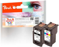 Peach Multi Pack - 2er-Pack - Schwarz, Farbe (Cyan, Magenta, Gelb)