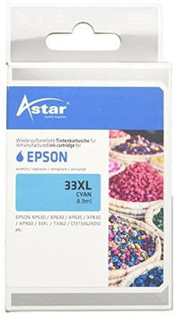 Astar AS16021 ersetzt Epson 33XL cyan
