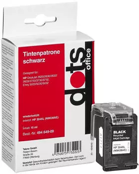 Dots Office 1759,4001 ersetzt HP 304XL schwarz