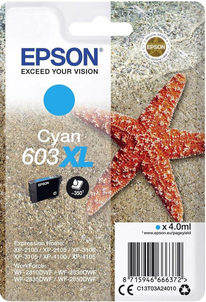 Epson 603XL cyan (C13T03A24010)