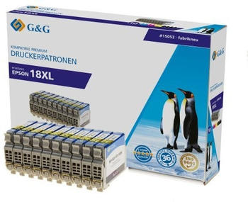 G&G Printing G&G 15052 ersetzt Epson 18XL 10er Pack