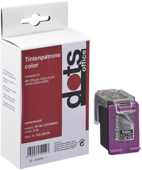 Dots Office 1711,4560 ersetzt HP 901XL color