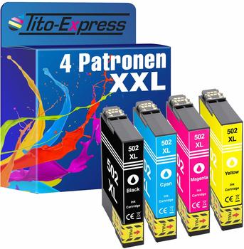 Ampertec 4 Tinten für Epson C13T02W64010 502XL 4-farbig