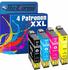 Ampertec 4 Tinten für Epson C13T02W64010 502XL 4-farbig
