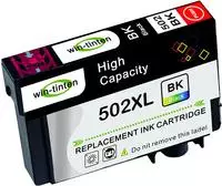 D&C Kompatibel Epson Fernglas, T02W1, 502XL, C13T02W14010 BK Schwarz Black