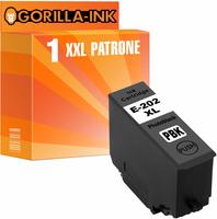 D&C Kompatibel Epson Kiwi, T02H1, 202XL, C13T02H14010 PBK Foto-Schwarz Photo...