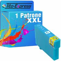 Cyan Kompatible Tinte XL Epson Workforce Pro WF-3700 Serie, WF-3725 DWF (Epson...