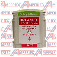 Ampertec Tinte für HP C9392A No 88XL magenta