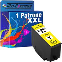 D&C Kompatibel Epson Kiwi, T02H4, 202XL, C13T02H44010 Y Yellow Gelb Druckerpatrone