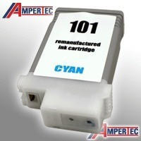 Ampertec Tinte für Canon PFI-101C cyan