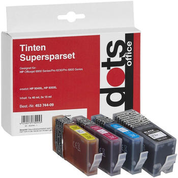 Dots Office 1743,0050 ersetzt HP 934XL/935XL 4er Pack
