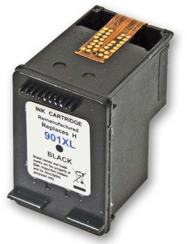 Gigao ersetzt HP 901XL, CC654AE BK Schwarz Black Druckerpatrone für 700 Seiten