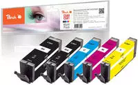 5er-Pack Bubprint Kompatibel Druckerpatronen f&uuml;r Canon PGI-580 CLI-581 XL Pixma