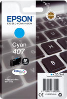 Epson C13T07U240, Epson C13T07U240 / 407 Tintenpatrone cyan (ca. 1900 Seiten)