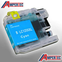 Ampertec Tinte für Brother LC-125XLC cyan
