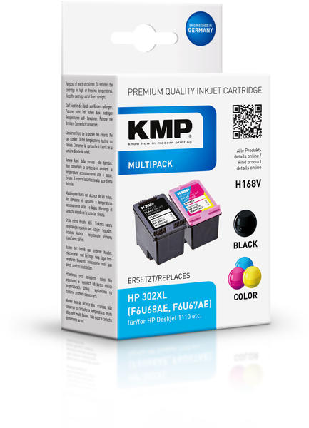 KMP H168V ersetzt HP 302XL (1745,4005)
