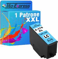 kompatibel Tonoo Tinte ersetzt Epson 378XL | C13T37954010 hell Cyan XL 830 Seiten