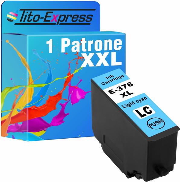 Ampertec Tinte für Epson C13T37954010 378XL light cyan