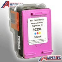 Ampertec Tinte für HP F6U67AE 302XL 3-farbig