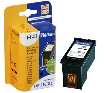 Pelikan H43 ersetzt HP 350XL schwarz (4105493)