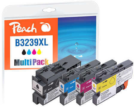 Peach 321015 ersetzt Brother LC-3239XLVALP 4er Pack