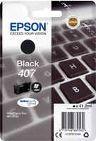 Epson Tinte 407,C13T07U140 schwarz, 41,2ml, 2600 Seiten
