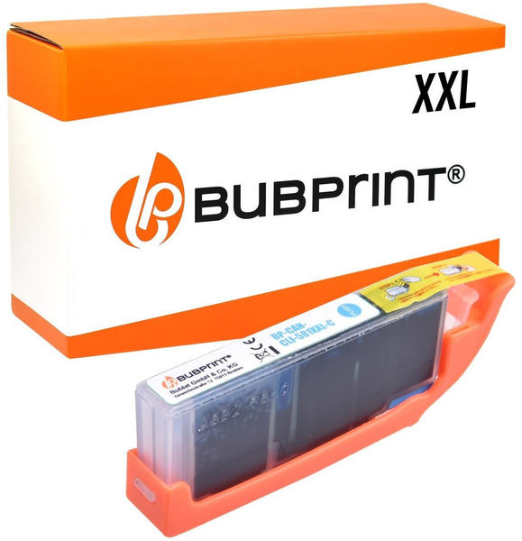 Bubprint 80022319 ersetzt Canon CLI-581XL cyan