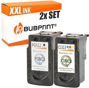 Bubprint 80011162 ersetzt HP 302XL schwarz + color