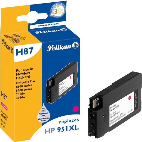 Pelikan H87 ersetzt HP 951XL magenta (4109071)
