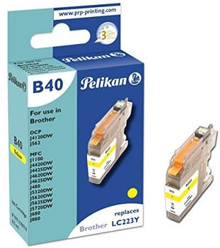 Pelikan Printing B40 ersetzt Brother LC-223Y gelb