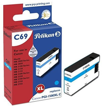 Pelikan C69 ersetzt Canon PGI-1500XL cyan