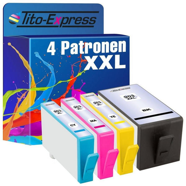 Tito-Express ersetzt HP 903XXL 4er Pack