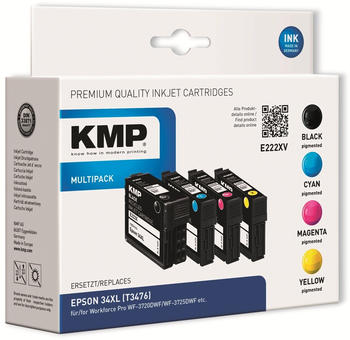 KMP E222XV ersetzt Epson 34XL 4-farbig