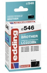 edding EDD-546 ersetzt Brother LC-223BK schwarz