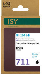 ISY IEI-1071-B ersetzt Epson T0711 schwarz