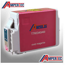 Ampertec Tinte für Epson C13T76034010 vivid magenta