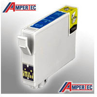 TonerPartner Kompatibel zu Epson C13T07124011 / T0712 Tintenpatrone, cyan 11 ml