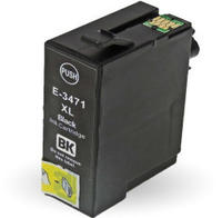 TTS Solution Kompatible Premium T-34XL Epson Tintenpatrone Schwarz ersetzt