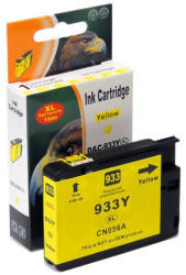 D&C ersetzt HP 932XL, CN056AE Y Yellow Gelb Druckerpatrone für 825 Seiten