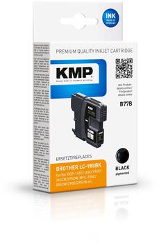 KMP B77B ersetzt Brother LC-980BK schwarz
