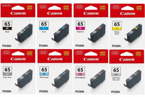 Canon CLI-65 BK/C/M/Y/GY/PC/PM/LGY