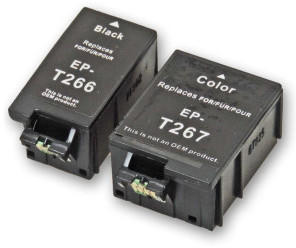 Gigao ersetzt 2er Set Epson T2661 / 266, T2670 / 267 Druckerpatronen Tinte