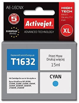 ActiveJet AE-16CNX ersetzt Epson 16XL cyan