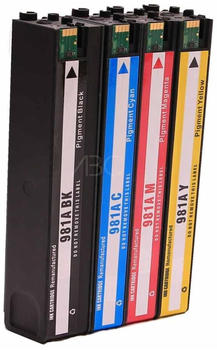 ABC Eco ersetzt HP 981X 4er Pack