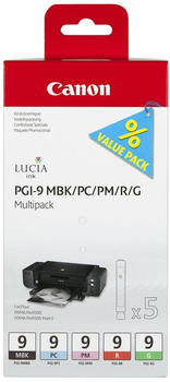 Canon PGI-9 Multipack 5-farbig (1033B011)